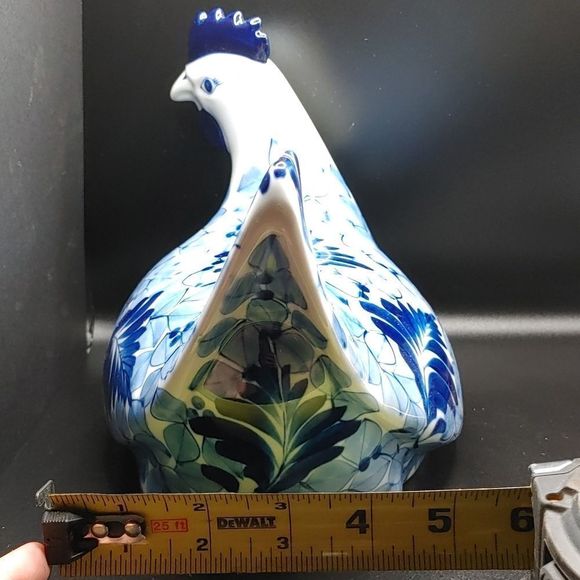 Vintage Porcelain Chicken - Picture 9 of 10
